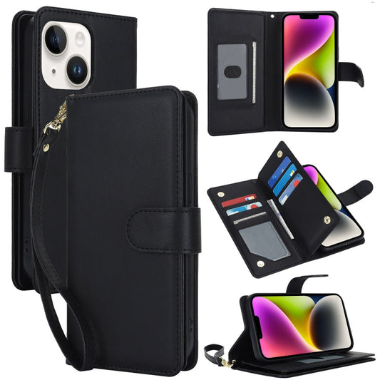 Multi-Card Wallet RFID Leather Phone Case, Series 4