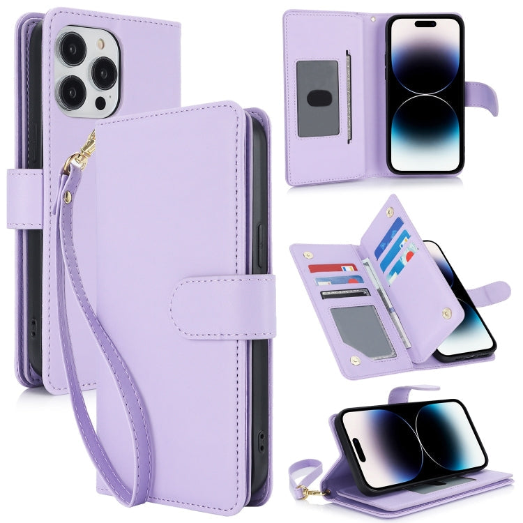 Multi-Card Wallet RFID Leather Phone Case, Series 3