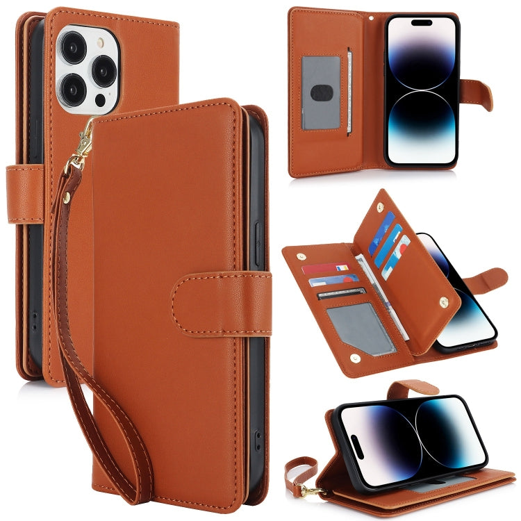 Multi-Card Wallet RFID Leather Phone Case, Series 3