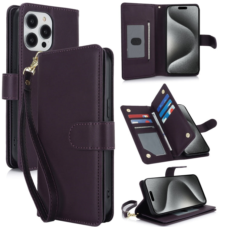 Multi-Card Wallet RFID Leather Phone Case, Series 5