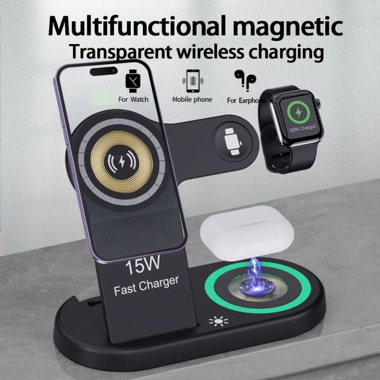 H50 4 in 1 Multi-function Magnetic Wireless Charger