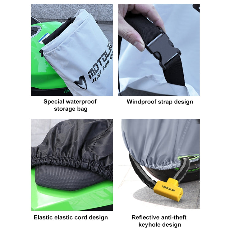 MOTOLSG Motorcycle Waterproof Sunproof Dustproof Thickening Cover ÎҵÄÉ̵ê