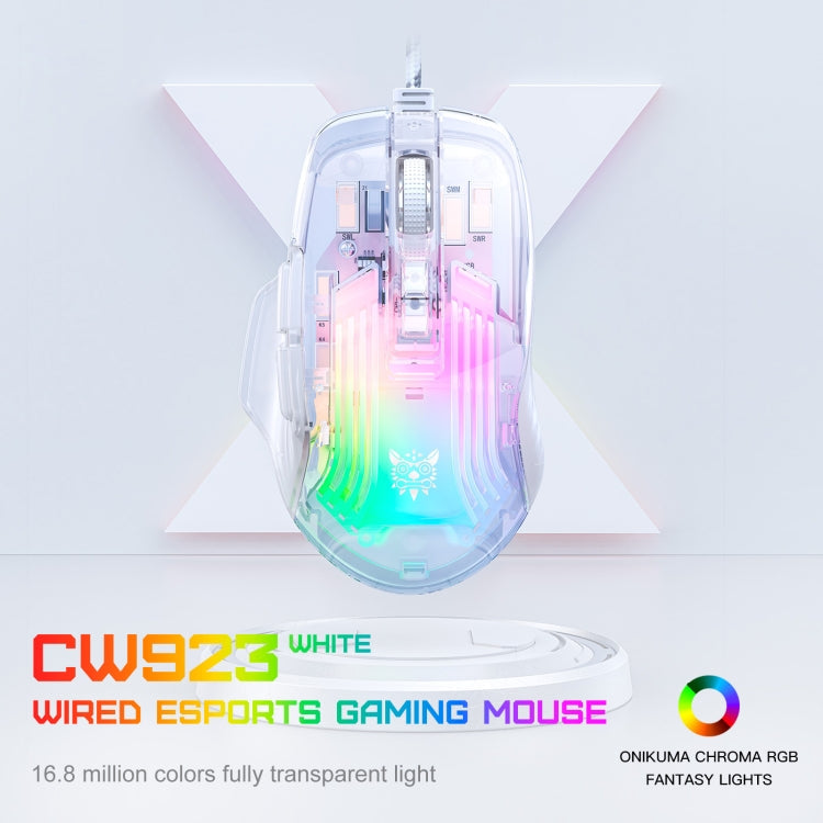 ONIKUMA CW923 RGB Lighting Wired Mouse