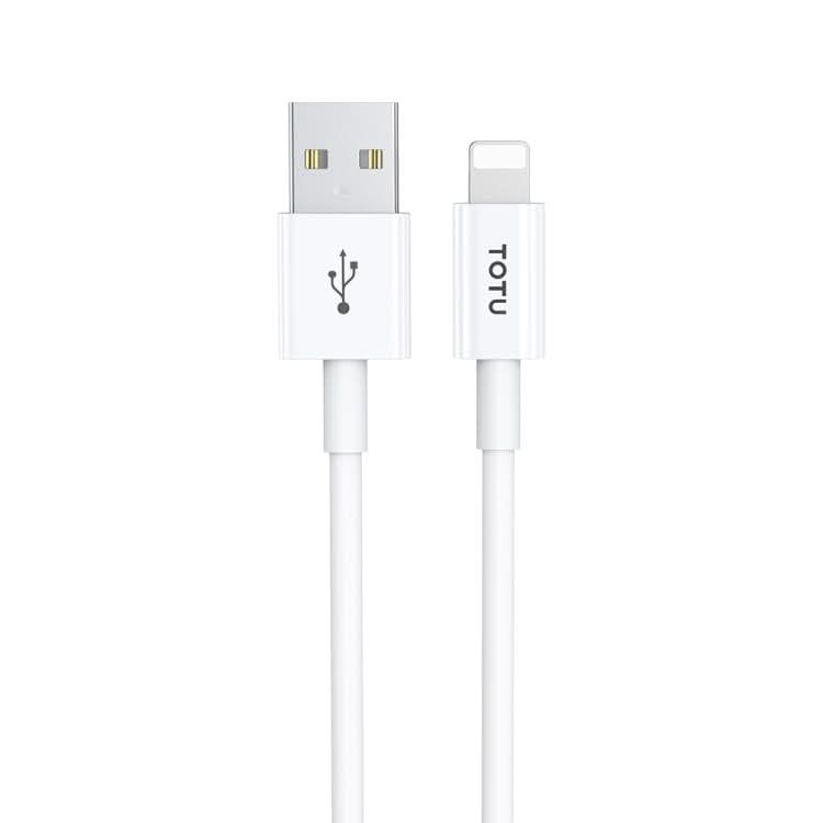 TOTU CB-1-L 15W USB to 8 Pin Fast Charging Data Cable, Length: 1m