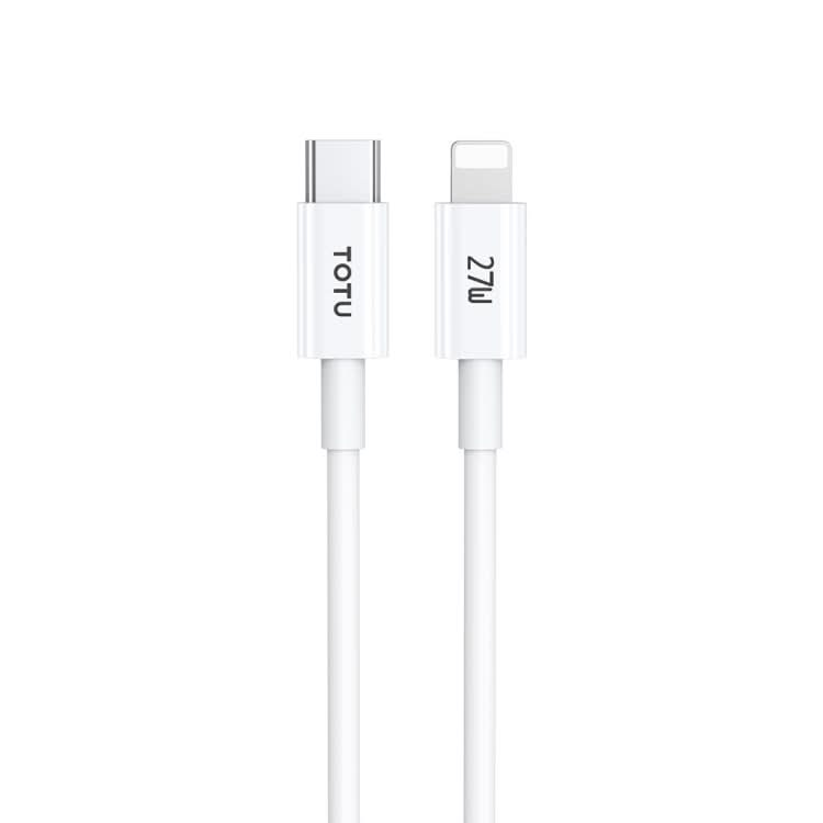 TOTU CB-1-PD 27W USB-C/Type-C to 8 Pin Data Cable, Length: 1m