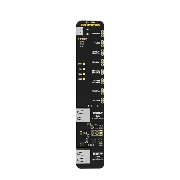 i2C KC02 Battery Data Repair Expansion Board Modifying Battery Efficiency for iPhone 11-15 Pro Max