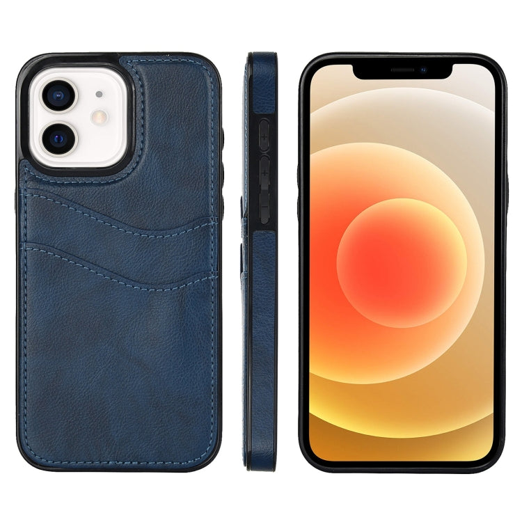 Litchi Leather Skin Card Slots Phone Case, Series 1