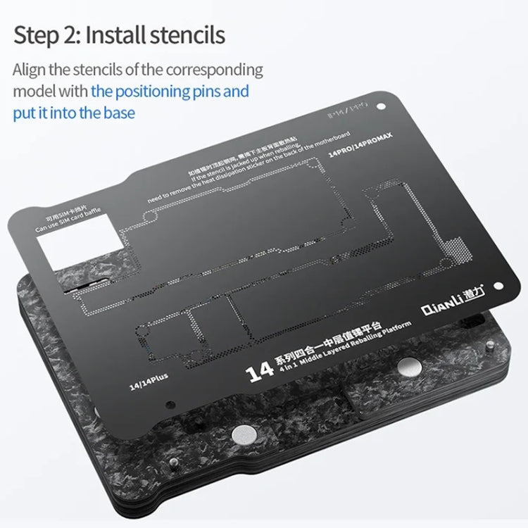 Qianli Magnetic Middle Layer BGA Reballing Platform