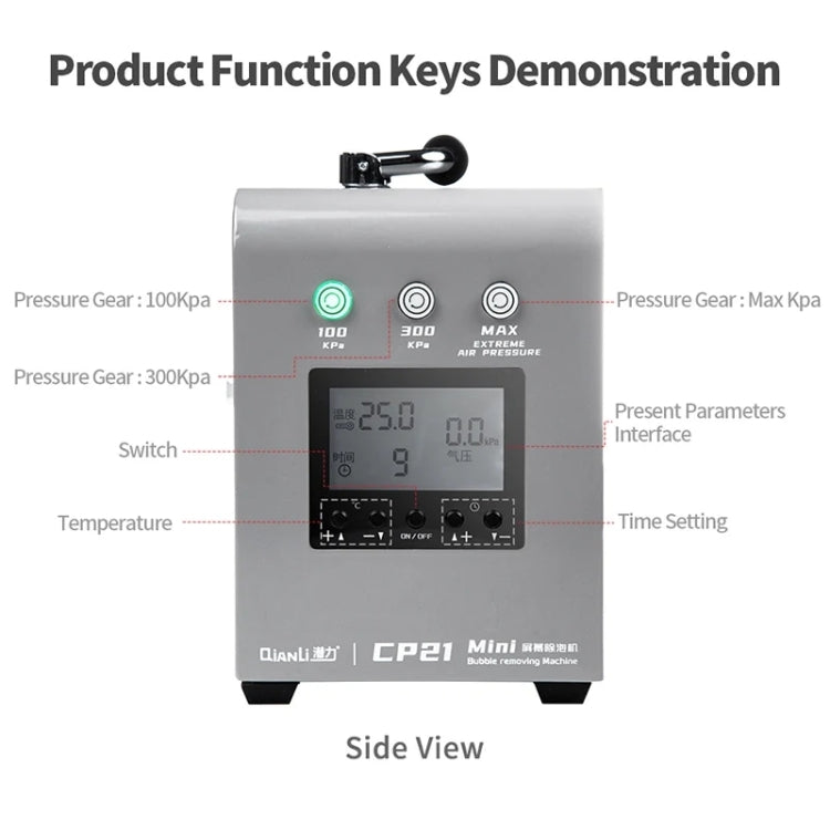 Qianli CP21 Mini LCD Screen Bubble Removing Machine