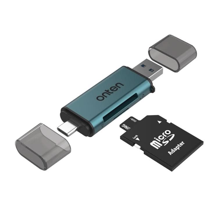 Onten CR532 2 in 1 USB-A / USB-C to SD2.0 / TF2.0 USB Card Reader My Store