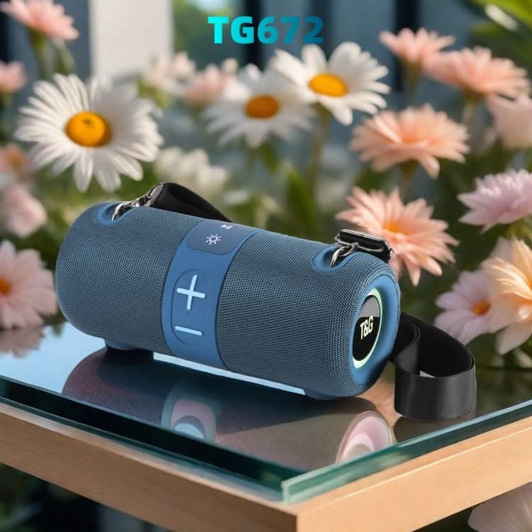 T&G TG-672 Outdoor Portable Subwoofer Bluetooth Speaker Support TF Card