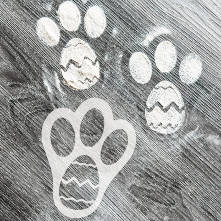 Acrylic Easter Bunny Footprint Template My Store