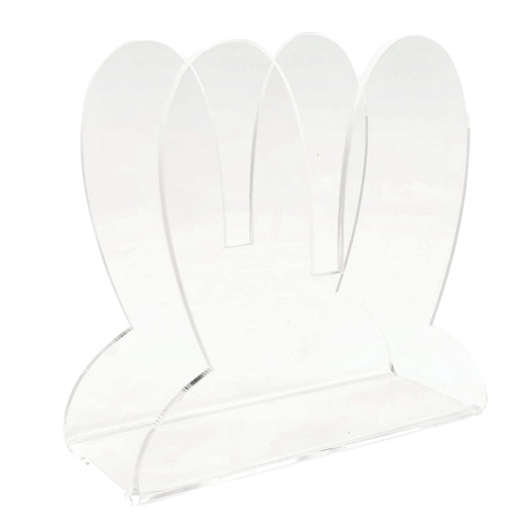 Acrylic Easter Bunny Ears Shape Napkin Storage Rack My Store