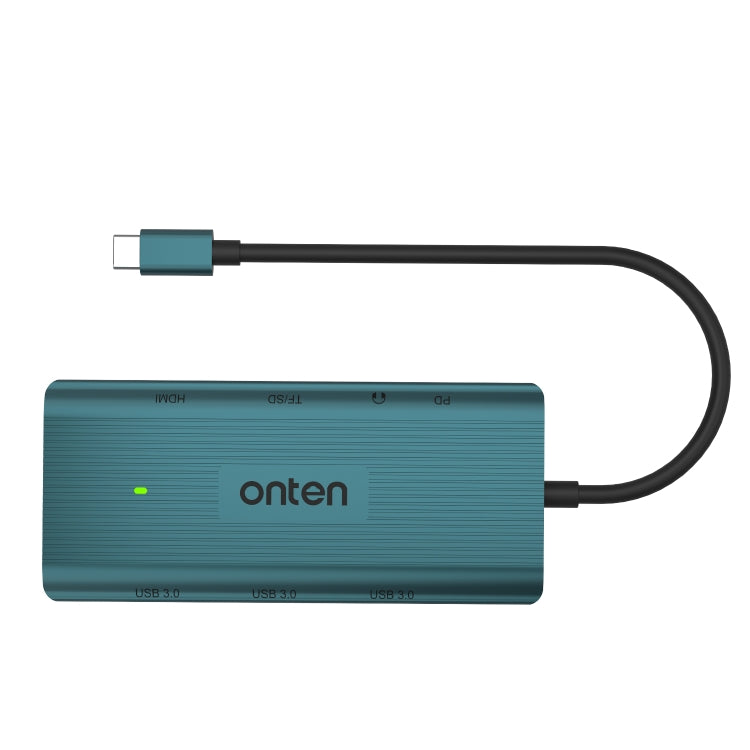 Onten UC961 9 in 1 USB-C / Type-C Multi-function HUB Docking Station