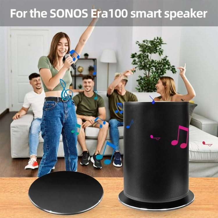 Smart Wireless Bluetooth Speaker Desktop Metal Mat