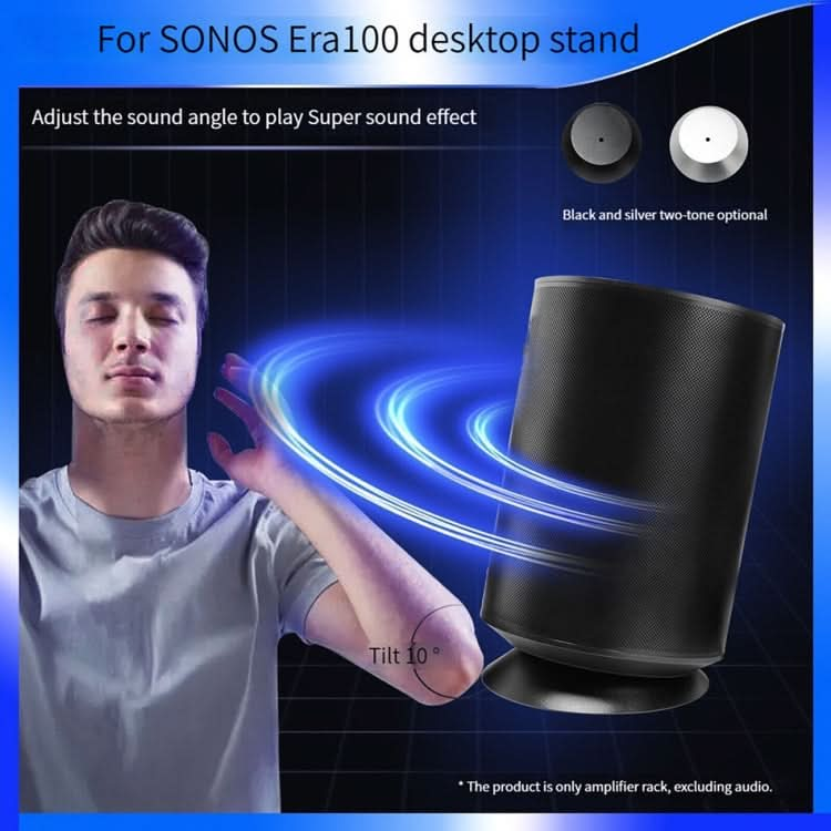 Smart Wireless Bluetooth Speaker Desktop Metal Stand Universal Bracket