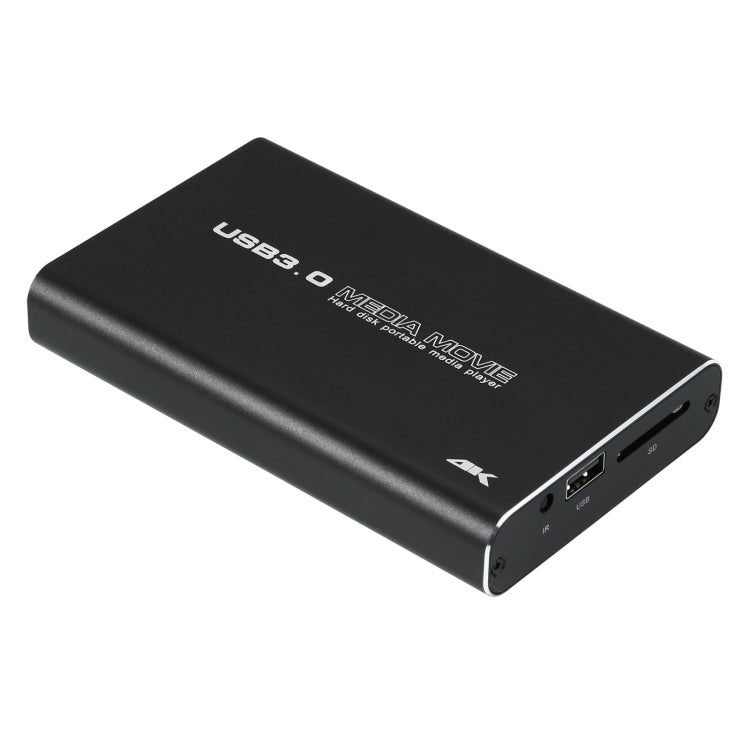 MP2506P 4K 30Hz HD Media Player, Support Auto Loop Play Videos & Photos & Music Reluova