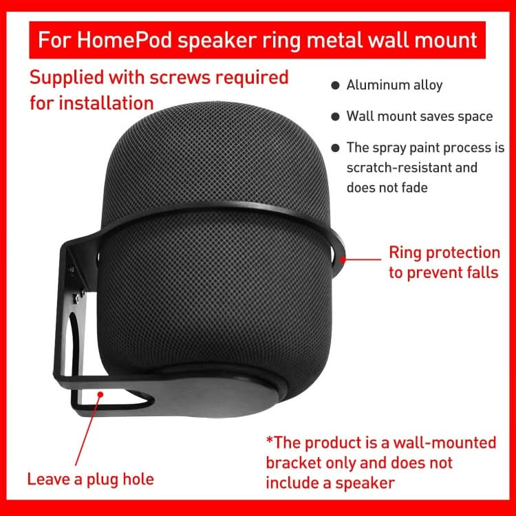 Wireless Bluetooth Speaker Wall Mount Metal Bracket