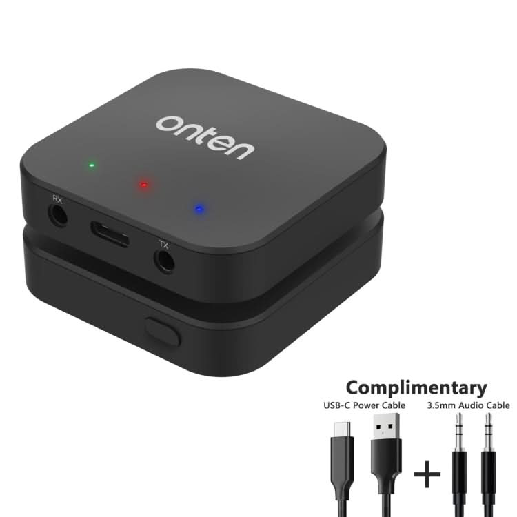 ONTEN OTN-BT102 2 in 1 Wireless Bluetooth Audio Receiving / Transmit Adapter