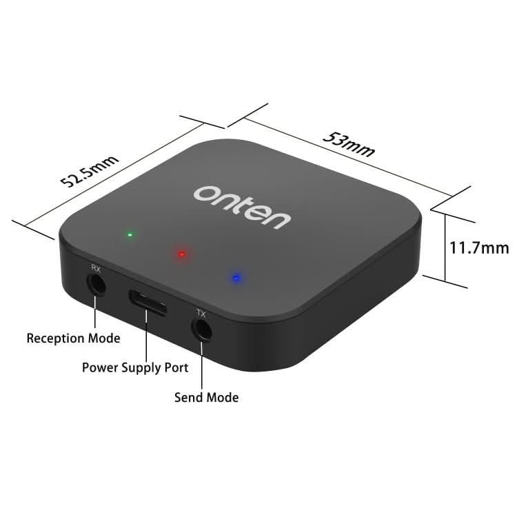 ONTEN OTN-BT102 2 in 1 Wireless Bluetooth Audio Receiving / Transmit Adapter