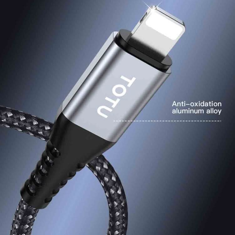 TOTU CB-5-L 15W USB to 8 Pin Data Cable, Length: 1m