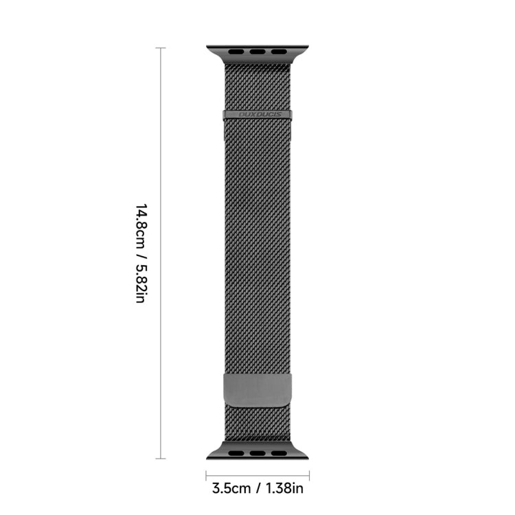 DUX DUCIS Milanese Pro Series Stainless Steel Watch Band, Series 3