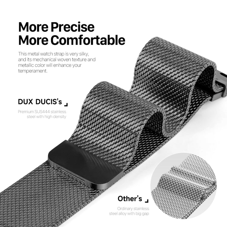 DUX DUCIS Milanese Pro Series Stainless Steel Watch Band, Series 3