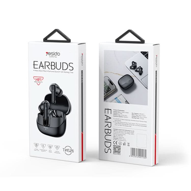 Yesido TWS26 TWS Wireless Bluetooth Earphone