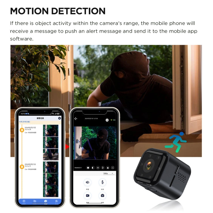 AS03 Outdoor HD Mini Infrared Night Vision Smart Camera Reluova