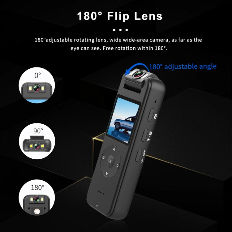 Z09 4K HD Clip-On Smart Video Recorder with Ring Stand