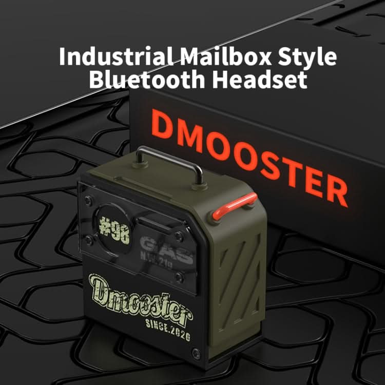 D MOOSTER D37 TWS Oil Barrel Bluetooth Earphone