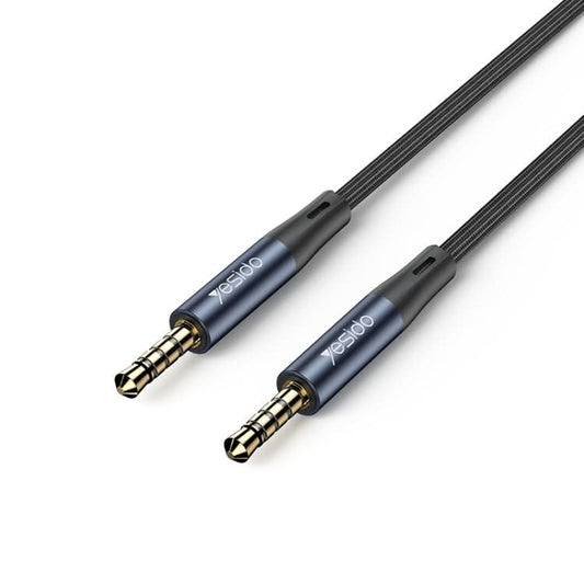 Yesido YAU43 3.5mm to 3.5mm AUX Audio Adapter Cable, Length: 1m