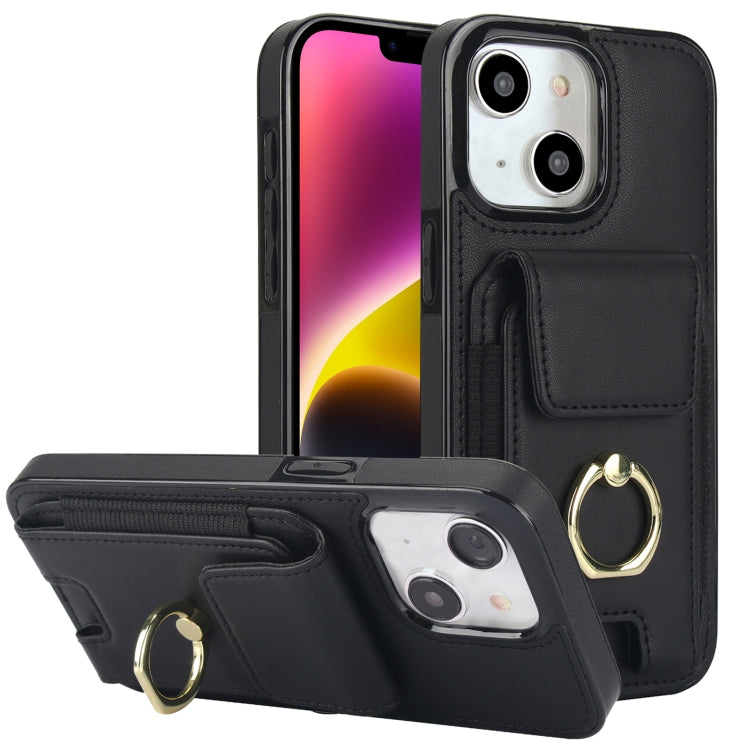 Elastic Card Bag Ring Holder Phone Case, Series 3