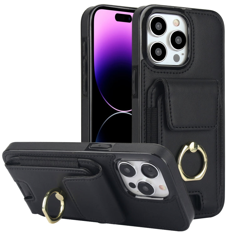 Elastic Card Bag Ring Holder Phone Case, Series 3