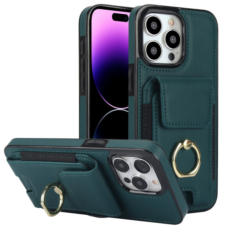 Elastic Card Bag Ring Holder Phone Case, Series 3