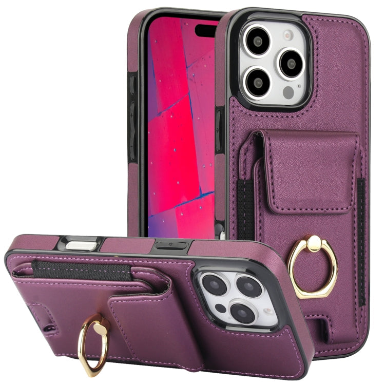 Elastic Card Bag Ring Holder Phone Case, Series 4