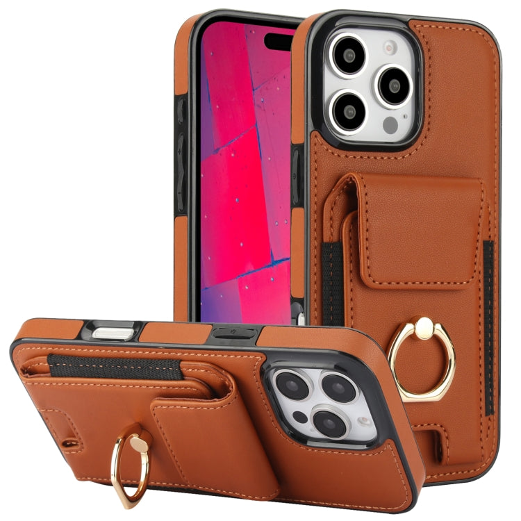 Elastic Card Bag Ring Holder Phone Case, Series 4