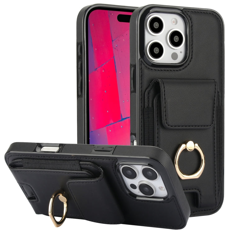 Elastic Card Bag Ring Holder Phone Case, Series 4