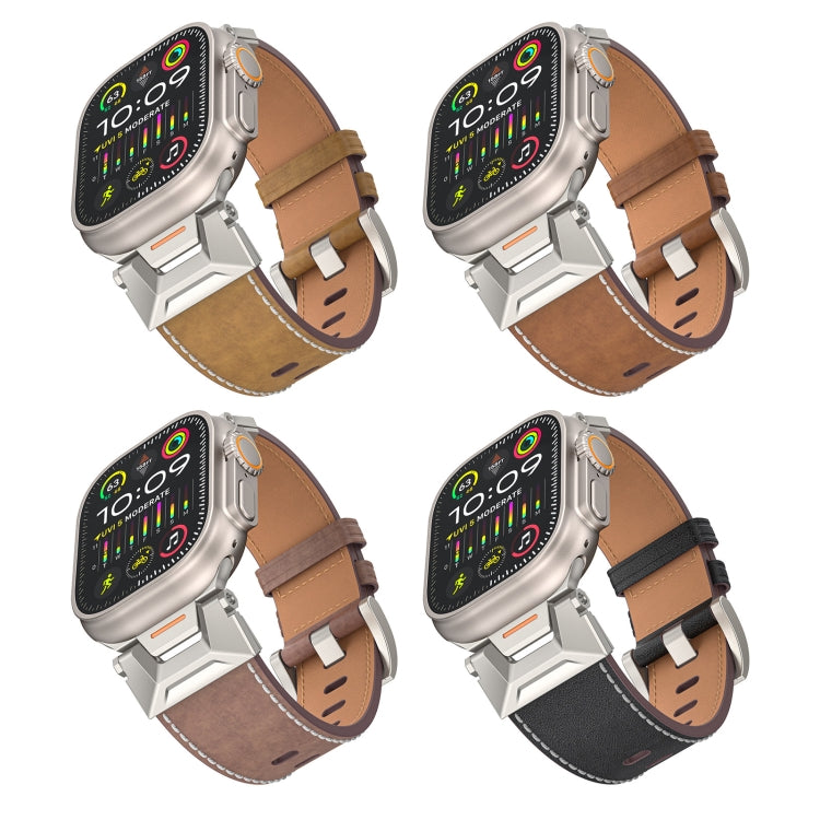 Mecha Style Leather Watch Band, Series 1