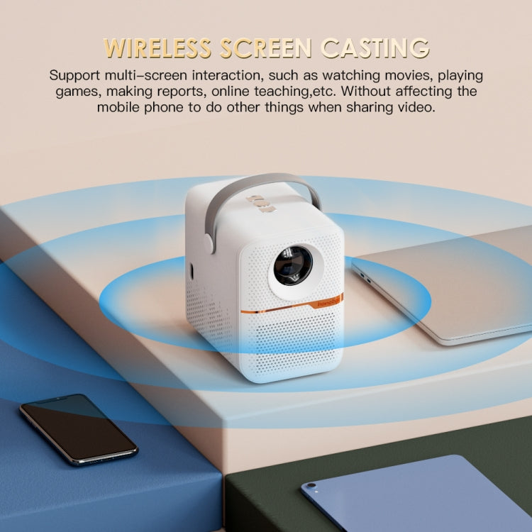 GXMO P10 Android 10 OS HD Portable WiFi Projector