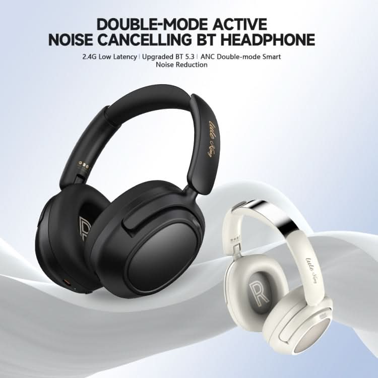 Eking ANC Noise Canceling Wireless Gaming Low Latency Headband Wireless Bluetooth Headphones