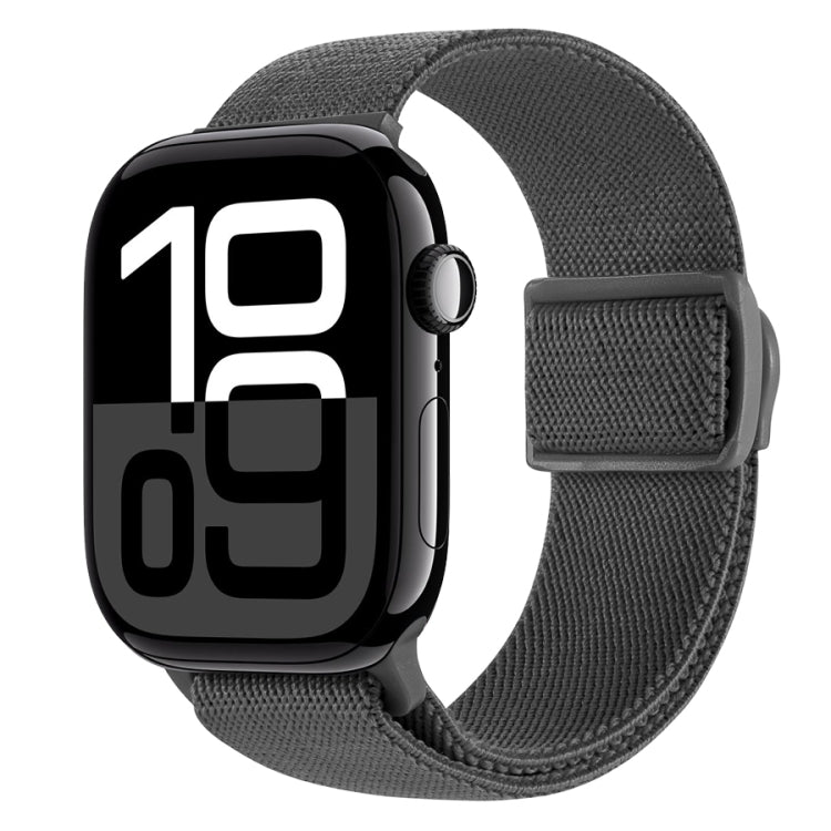 Carbon Fiber Texture Snap Buckle Nylon Watch Band, Series 11