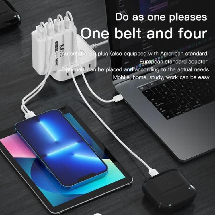 Ma-Ant 60W USB-C/Type-C+3 USB Multi-port Fast Charging Charger