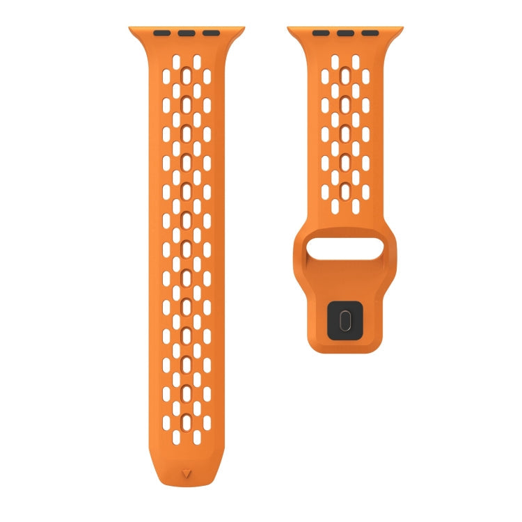 Oval Holes Fluororubber Watch Band, Series 2