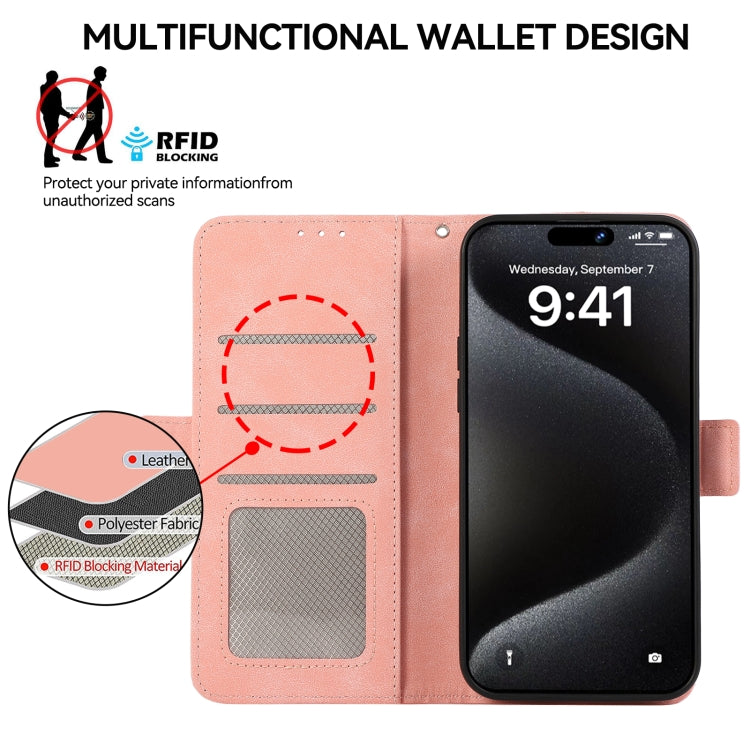 ABEEL Frosted Magnetic RFID Leather Phone Case, Series 2