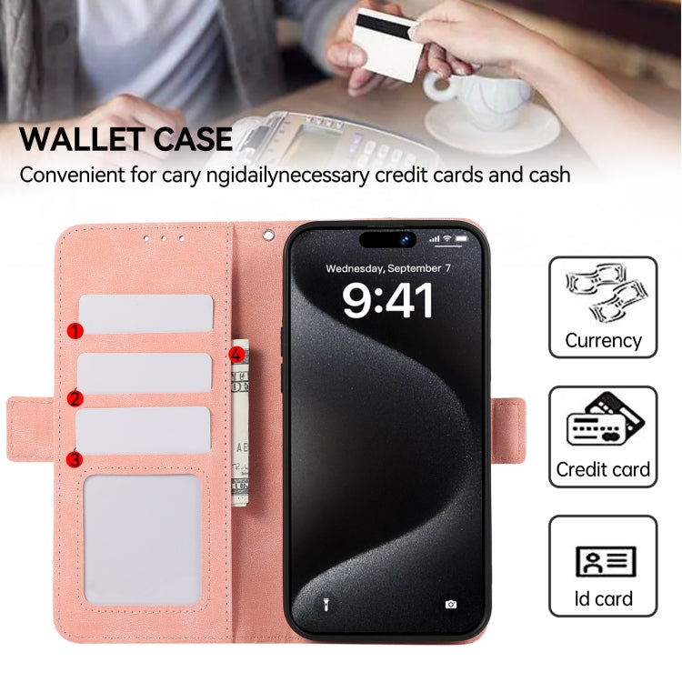 ABEEL Frosted Magnetic RFID Leather Phone Case, Series 2