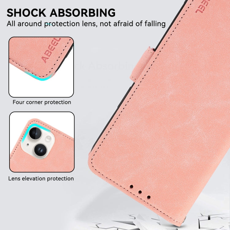 ABEEL Frosted Magnetic RFID Leather Phone Case, Series 2