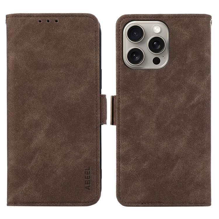 ABEEL Frosted Magnetic RFID Leather Phone Case, Series 2