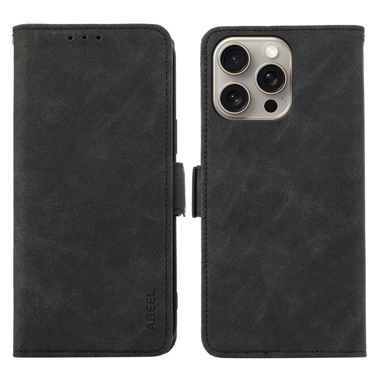 ABEEL Frosted Magnetic RFID Leather Phone Case, Series 2