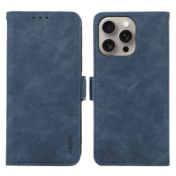 ABEEL Frosted Magnetic RFID Leather Phone Case, Series 3